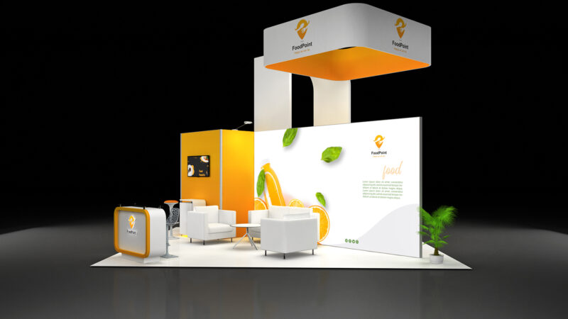 Increase your customer attraction rate with a Unique Exhibition Booth design